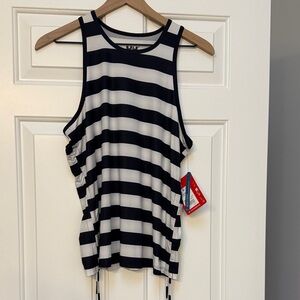 Helly Hansen Navy and White Siren Tank Top NWT